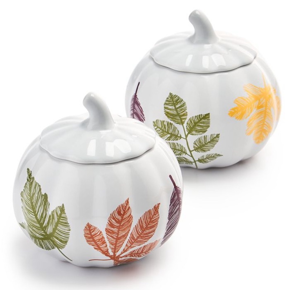 Pumpkin Stoneware Cocottes